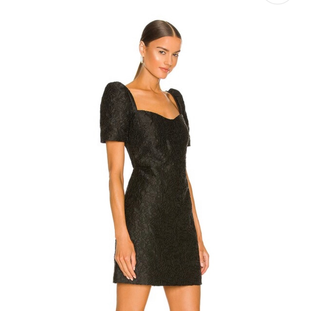 ELLIATT Feminise Mini Dress in Black - Picture 2 of 6